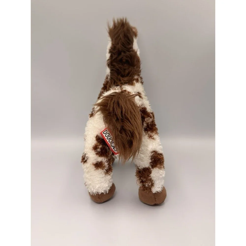 Douglas Stoney Appaloosa Horse Plush Brown White Spotted Pony Stuffed 10”